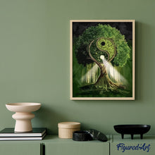 Carica l'immagine nel visualizzatore di Gallery, Dipingere con i numeri - Albero Ying Yang