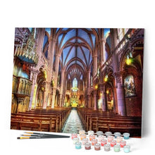 Carica l'immagine nel visualizzatore di Gallery, Dipingere con i numeri - All'Interno Di Notre Dame Figured'Art