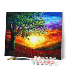 Carica l'immagine nel visualizzatore di Gallery, Dipingere con i numeri - Tramonto Splendente Figured'Art