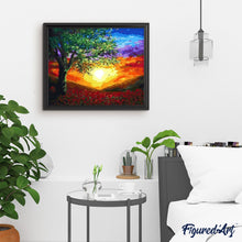 Carica l'immagine nel visualizzatore di Gallery, Dipingere con i numeri - Tramonto Splendente