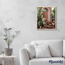 Carica l'immagine nel visualizzatore di Gallery, Dipingere con i numeri - Fiore Sotto Il Portico