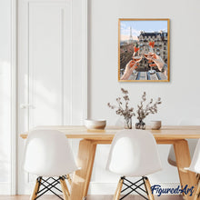 Carica l'immagine nel visualizzatore di Gallery, Dipingere con i numeri - Brindisi A Parigi