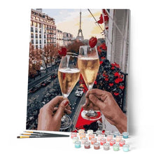 Carica l'immagine nel visualizzatore di Gallery, Dipingere con i numeri - Parigi Con Amore Figured'Art