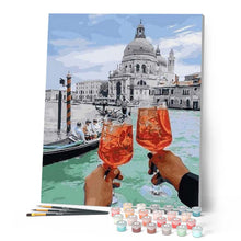 Carica l'immagine nel visualizzatore di Gallery, Dipingere con i numeri - Brindisi A Venezia Figured'Art