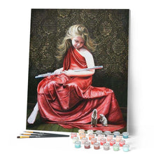 Carica l'immagine nel visualizzatore di Gallery, Dipingere con i numeri - Topo Ballerino Piccolo Figured'Art
