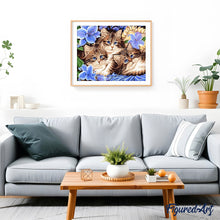 Carica l'immagine nel visualizzatore di Gallery, Dipingere con i numeri - La Famiglia Dei Gatti