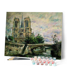 Carica l'immagine nel visualizzatore di Gallery, Dipingere con i numeri - Notre Dame Vintage Figured'Art
