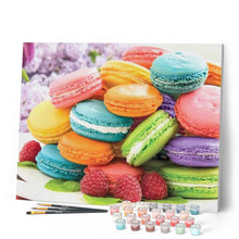 Carica l'immagine nel visualizzatore di Gallery, Dipingere con i numeri - Macarons Figured'Art
