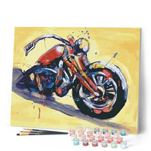 Carica l'immagine nel visualizzatore di Gallery, Dipingere con i numeri - Motocicletta Figured'Art