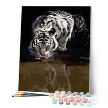 Carica l'immagine nel visualizzatore di Gallery, Dipingere con i numeri - Riflesso Della Tigre Figured'Art