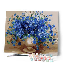 Carica l'immagine nel visualizzatore di Gallery, Dipingere con i numeri - Tentazione Blu Figured'Art