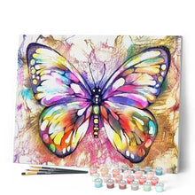 Carica l'immagine nel visualizzatore di Gallery, Dipingere con i numeri - La Farfalla Colorata Figured'Art