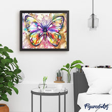 Carica l'immagine nel visualizzatore di Gallery, Dipingere con i numeri - La Farfalla Colorata