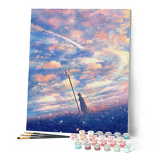 Carica l'immagine nel visualizzatore di Gallery, Dipingere con i numeri - Cielo Rosa Figured'Art