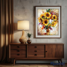 Carica l'immagine nel visualizzatore di Gallery, Dipingere con i numeri - Girasoli Graziosi
