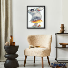 Carica l'immagine nel visualizzatore di Gallery, Dipingere con i numeri - Coniglio E Funghi