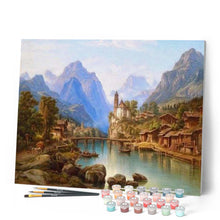 Carica l'immagine nel visualizzatore di Gallery, Dipingere con i numeri - Paese Magico Figured'Art