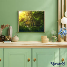 Carica l'immagine nel visualizzatore di Gallery, Dipingere con i numeri - Foresta Alla Luce Del Sole