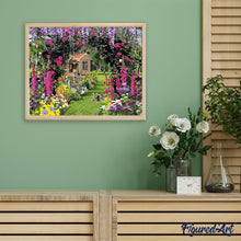 Carica l'immagine nel visualizzatore di Gallery, Dipingere con i numeri - Giardino colorato in fiore