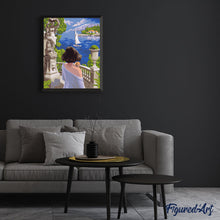 Carica l'immagine nel visualizzatore di Gallery, Dipingere con i numeri - Vista dalla terrazza