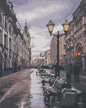 Carica l'immagine nel visualizzatore di Gallery, Dipingere con i numeri - Via del centro città