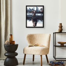 Carica l'immagine nel visualizzatore di Gallery, Dipingere con i numeri - Riflesso del gatto in città