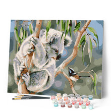 Carica l'immagine nel visualizzatore di Gallery, Dipingere con i numeri - Koala e usignolo Figured'Art