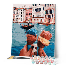 Carica l'immagine nel visualizzatore di Gallery, Dipingere con i numeri - Merenda a Venezia Figured'Art