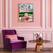 Carica l'immagine nel visualizzatore di Gallery, Dipingere con i numeri - Colazione nel giardino del castello