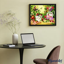 Carica l'immagine nel visualizzatore di Gallery, Dipingere con i numeri - Merenda in primavera