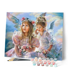 Carica l'immagine nel visualizzatore di Gallery, Dipingere con i numeri - Angeli Figured'Art