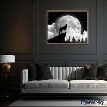 Carica l'immagine nel visualizzatore di Gallery, Dipingere con i numeri - Gufo Solitario