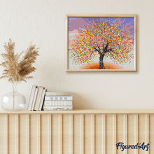 Carica l'immagine nel visualizzatore di Gallery, Dipingere con i numeri - Albero ed esplosione di colori