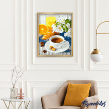 Carica l'immagine nel visualizzatore di Gallery, Dipingere con i numeri - Colazione e tazza di caffè