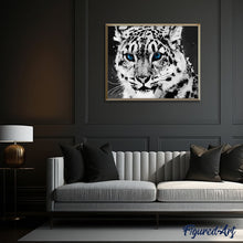 Carica l'immagine nel visualizzatore di Gallery, Dipingere con i numeri - Ritratto di tigre dagli occhi blu