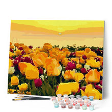 Carica l'immagine nel visualizzatore di Gallery, Dipingere con i numeri - Campi di tulipani Figured'Art