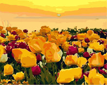 Carica l'immagine nel visualizzatore di Gallery, Dipingere con i numeri - Campi di tulipani