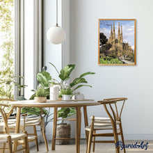 Carica l'immagine nel visualizzatore di Gallery, Dipingere con i numeri - Vista sulla cattedrale