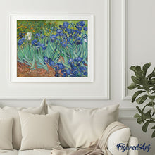 Carica l'immagine nel visualizzatore di Gallery, Dipingere con i numeri - Van Gogh campo di Iris