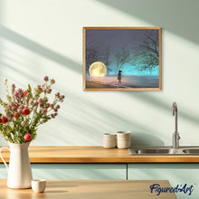 Carica l'immagine nel visualizzatore di Gallery, Dipingere con i numeri - Inseguendo La Luna