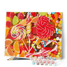 Carica l'immagine nel visualizzatore di Gallery, Dipingere con i numeri - Caramelle alla frutta Figured'Art