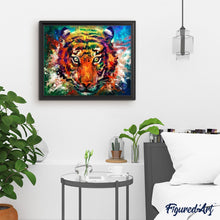 Carica l'immagine nel visualizzatore di Gallery, Dipingere con i numeri - Dipinto Di Tigre