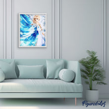 Carica l'immagine nel visualizzatore di Gallery, Dipingere con i numeri - Principessa Blu