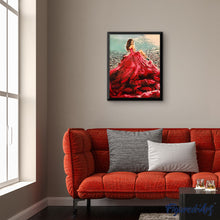 Carica l'immagine nel visualizzatore di Gallery, Dipingere con i numeri - Vestito Rosso