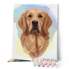 Carica l'immagine nel visualizzatore di Gallery, Dipingere con i numeri - Spirito Del Cane Marrone Figured'Art