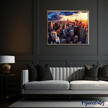 Carica l'immagine nel visualizzatore di Gallery, Dipingere con i numeri - Vista dal grattacielo