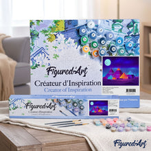 Carica l'immagine nel visualizzatore di Gallery, Dipingere con i numeri - Piramidi A Colori