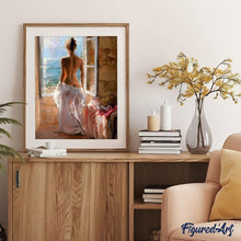 Carica l'immagine nel visualizzatore di Gallery, Dipingere con i numeri - Donna Nuda E Sole