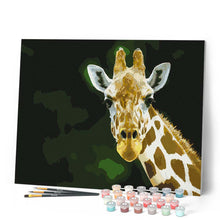 Carica l'immagine nel visualizzatore di Gallery, Dipingere con i numeri - Testa E Collo Di Giraffa Figured'Art