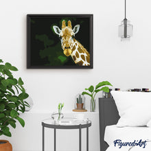Carica l'immagine nel visualizzatore di Gallery, Dipingere con i numeri - Testa E Collo Di Giraffa